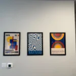 Modernist Bauhaus Geometric Canvas Poster Living Room Wall Art Retro Prints Mid Century Home Decorative Wall Art Painting