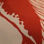 1 poster wall decoration poster wall art vintage red koi poster canvas painting wall art living room office decoration frameless