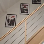 3pcs Frameless Japanese Natural Landscape Canvas Painting Black And Red Posters Vintage Ink Art Wall Prints For Living Room Home