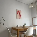 1 poster wall decoration poster wall art vintage red koi poster canvas painting wall art living room office decoration frameless