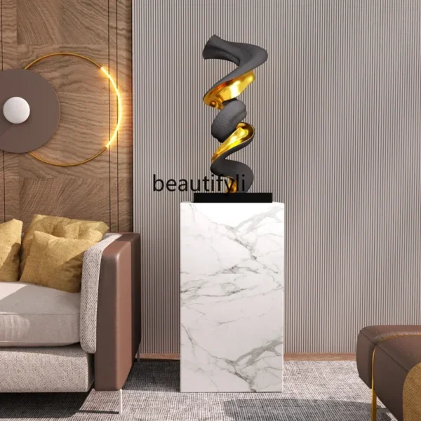 CC Sculpture floor ornament hotel modern large entrance art decoration niche ornament
