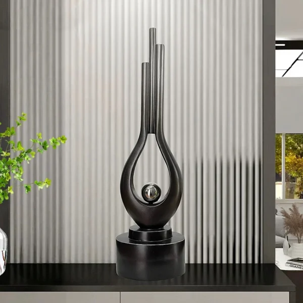 Creative Resin Sculpture,Abstract Art Ornaments,High End Artwork Living Room Decoration,Nordic Crafts Decor,Soft Outfit Gifts