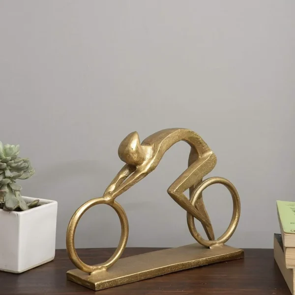 Olympia metal workpiece statue display living room living room living room bedroom -Animal sculpture, home decoration