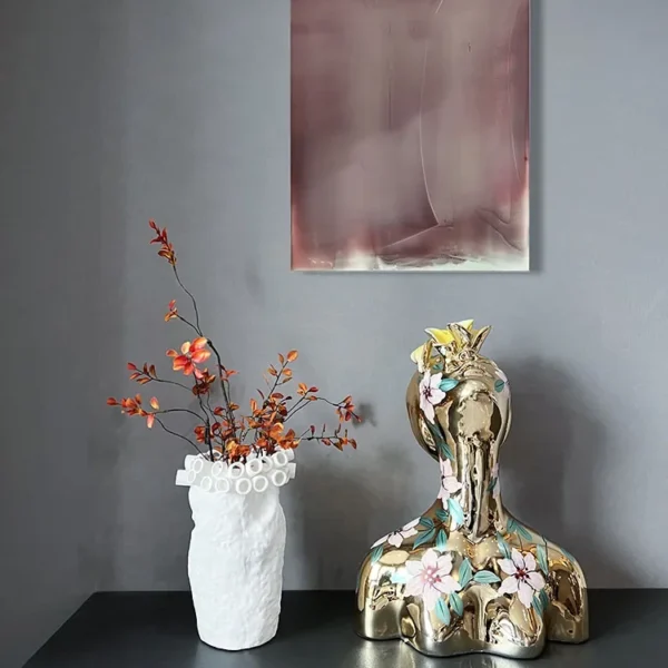 Nordic Home Decor Sexy Girls Naked Statue Kawaii Room Decor Figure Figurine Home Accessories Electroplate Resin Crafts Sculpture